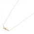Knot Pendant Necklace 18K Rose Gold Small