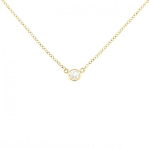 Elsa Peretti Diamonds By The Yard Pendant Necklace 18K Yellow Gold