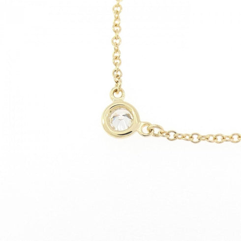 Elsa Peretti Diamonds By The Yard Pendant Necklace 18K Yellow Gold