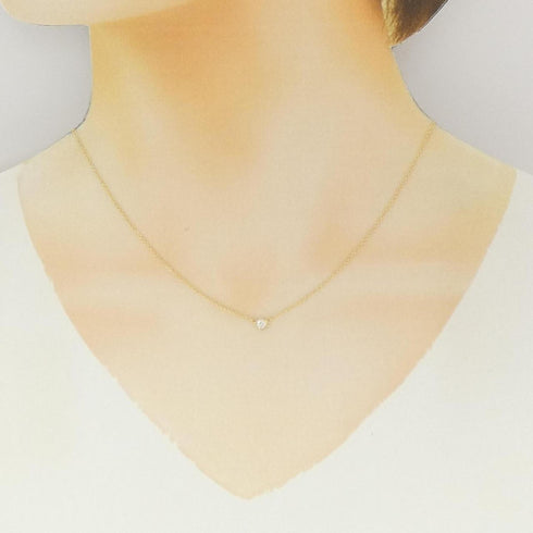 Elsa Peretti Diamonds By The Yard Pendant Necklace 18K Yellow Gold