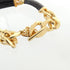 Charm Bracelet Leather Black