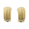 Earrings Gold-Tone Metal