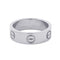 Love Ring 18K White Gold
