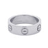 Love Ring 18K White Gold