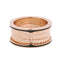 B.Zero1 Ring 18K Rose Gold and Ceramic