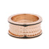 B.Zero1 Ring 18K Rose Gold and Ceramic