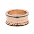 B.Zero1 Ring 18K Rose Gold and Ceramic