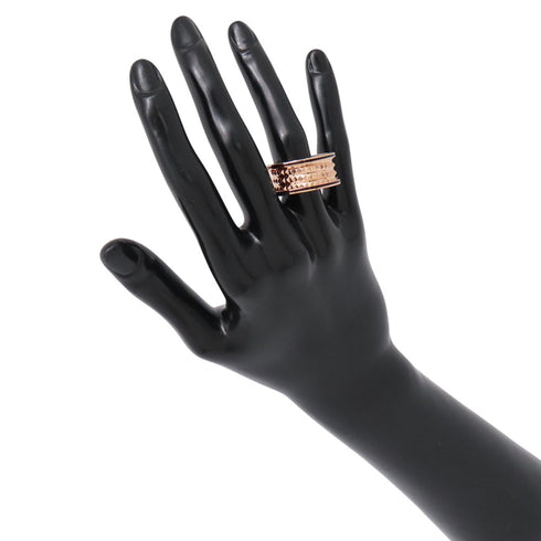 B.Zero1 Ring 18K Rose Gold and Ceramic