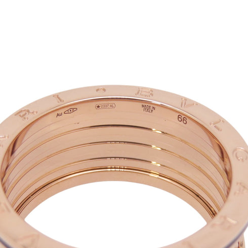 B.Zero1 Ring 18K Rose Gold and Ceramic