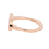 Ring Ceramic and 18K Rose Gold