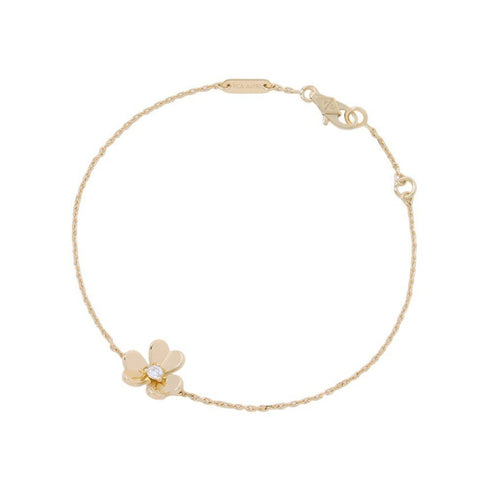 Frivole Bracelet 18K Yellow Gold Mini with Diamond