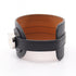 Bangle Swift Leather Black Bracelet