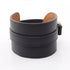 Bangle Swift Leather Black Bracelet