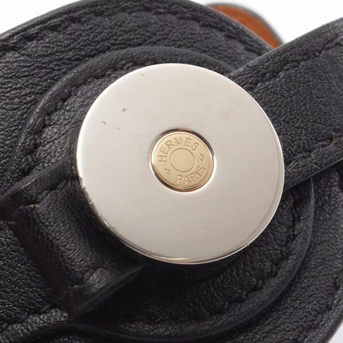 Bangle Swift Leather Black Bracelet