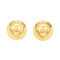 CC Logo Clip-On Earrings Metal Gold-Tone Metal