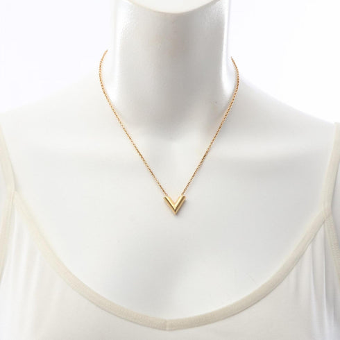Pendant Necklace Gold Plated