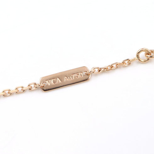 Vintage Alhambra Pendant Necklace 18K Rose Gold