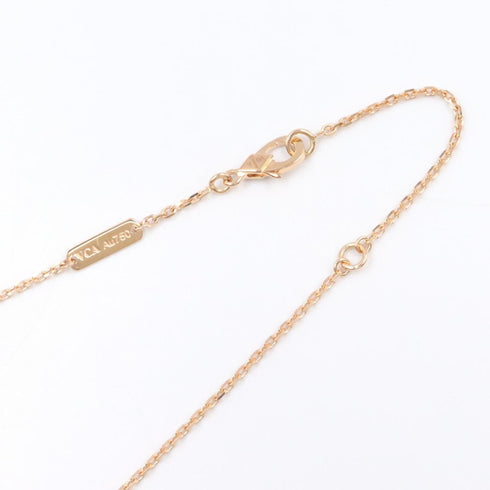 Vintage Alhambra Pendant Necklace 18K Rose Gold