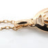 Double C Pendant Necklace 18K Rose Gold