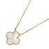Vintage Alhambra Pendant Necklace 18K Yellow Gold