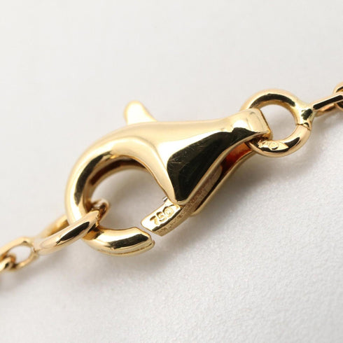 Vintage Alhambra Pendant Necklace 18K Yellow Gold