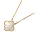 Vintage Alhambra Pendant Necklace 18K Yellow Gold