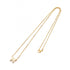 Pop H Pendant Necklace Gold-Tone Metal