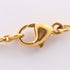Pop H Pendant Necklace Gold-Tone Metal