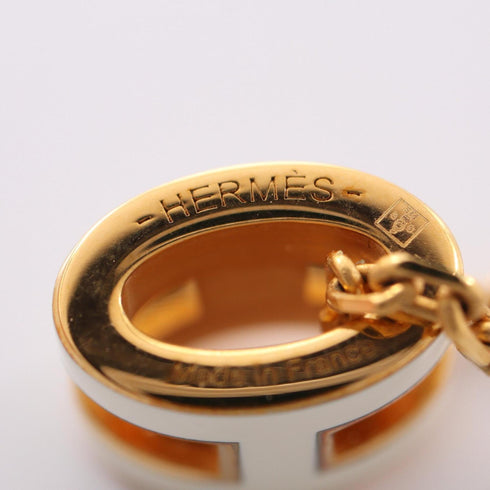 Pop H Pendant Necklace Gold-Tone Metal