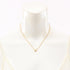 Pop H Pendant Necklace Gold-Tone Metal