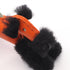 Charm Agneau Milo and Fur Black Green Orange Handbag Charm