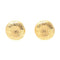 Clip-On Earrings Logo Clip-On Gold-Tone Metal