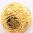 Clip-On Earrings Logo Clip-On Gold-Tone Metal