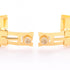 Clip-On Earrings Cloisonné Enamel and Gold