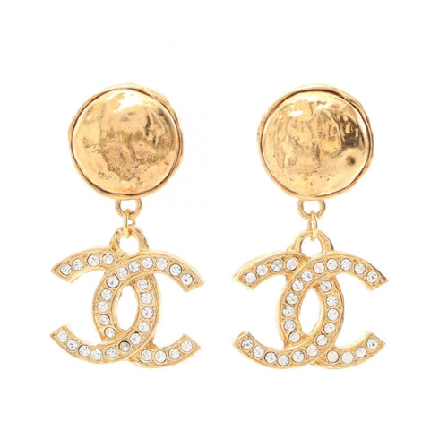 CC Logo Clip-On Earrings Metal