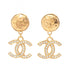CC Logo Clip-On Earrings Metal