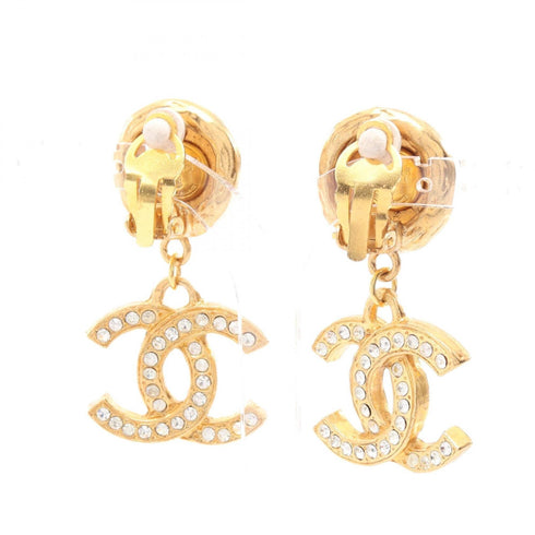 CC Logo Clip-On Earrings Metal