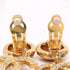 CC Logo Clip-On Earrings Metal