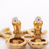CC Logo Clip-On Earrings Metal