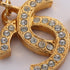 CC Logo Clip-On Earrings Metal