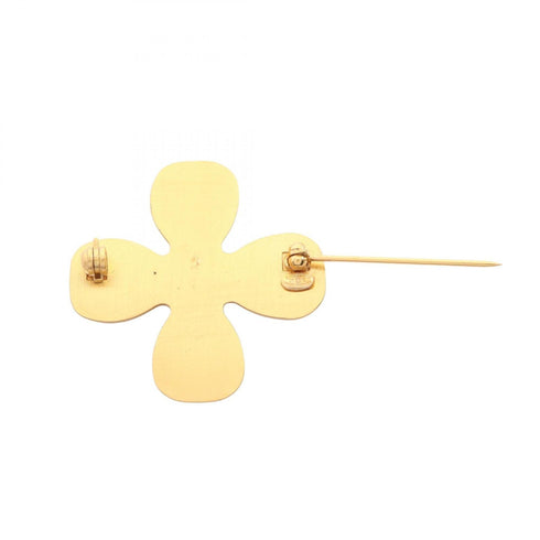 CC Logo Brooch Metal