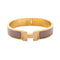 Clic Clac Bangle Enamel and Gold Mini Bracelet