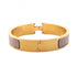 Clic Clac Bangle Enamel and Gold Mini Bracelet