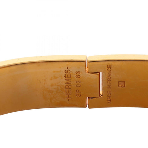 Clic Clac Bangle Enamel and Gold Mini Bracelet