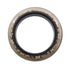Resin Black and Gold Bangle Bracelet