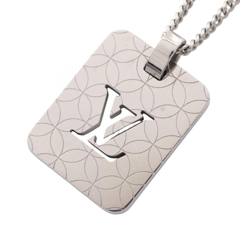 Bandentif Pendant Necklace Metal Silver