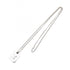 Bandentif Pendant Necklace Metal Silver
