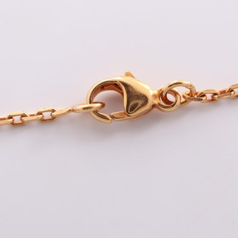 Pop H Pendant Necklace Gold-Tone Metal