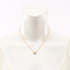 Pop H Pendant Necklace Gold-Tone Metal