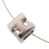 Cage d'H H-Cube Pendant Necklace Metal Pink and Silver